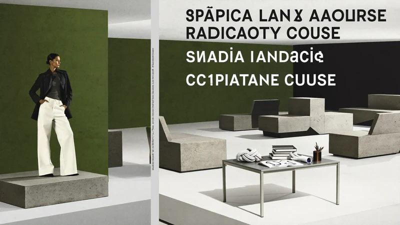 Illustrazione generata: campagna editoriale tra spagnolo e moda concettuale